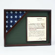 Shadow box for American flag, Fit for 3x5 flag, , The Military Gift Store, Shadow box for american flag