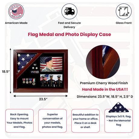 flag photo display case, flag and photo display case, military flag and photo frame, burial flag photo display case, veteran flag photo frame, flag display case with photo insert, American flag photo shadow box, memorial flag and picture display case, flag display case with picture frame, military memorial flag case with photo, personalized flag photo display case, handcrafted flag and photo display case, USA made flag photo frame, solid wood flag and photo display box, premium flag and picture display