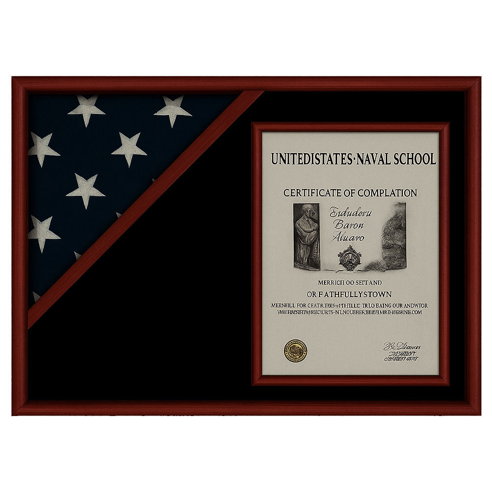 Flag Display Case, Flag and Certificate Display Case, Military Flag and Document Case, American Flag Display Box with Certificate Holder, Veteran Flag and Award Display Case, Flag Shadow Box with Certificate Frame, Burial Flag Case with Document Holder, Military Service Flag and Certificate Shadow Box, Display Case for 3x5 Flag and Certificate, Memorial Flag and Certificate Presentation Case, Military Retirement Flag and Document Display, Folded Flag and Certificate Wall Mount Case, Solid Wood Flag and Cert