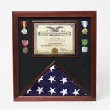 Flag Document Display Case, Flag and Document Display Case, American Flag Document Case, Military Flag Document Display Case, Flag Certificate Display Case, Flag Case with Document Holder, Flag and Certificate Display Case, Veteran Flag Document Case, Memorial Flag Document Display Case, Wooden Flag Document Case, Flag and award display case, Flag and diploma display case, Military document shadow box, Flag keepsake display case, Veteran certificate display frame, American flag document holder
