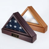 Flag Box, Flag Pedestal Box, Flag Boxes - Cherry or Oak Material., , The Military Gift Store, Flag And Pedestal Display Cases