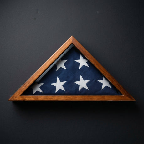 HL Veteran Flag Case for 5' by 9½' Memorial/Casket Flag, , The Military Gift Store, Flag Case