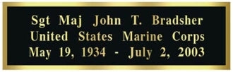 5 X 9.5 Flag Memorial Case - The Military Gift Store