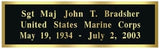 2 Flag Military Shadow Box., , The Military Gift Store, 2 Flag Military Shadow Box