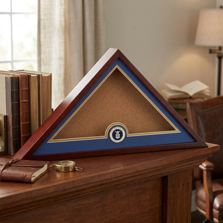 Flag Connections United States Marine Corps Interment Burial Flag Display Case, United States Marine Corps Interment Burial Flag Display Case, The Military Gift Store, Burial Flag Case (42)