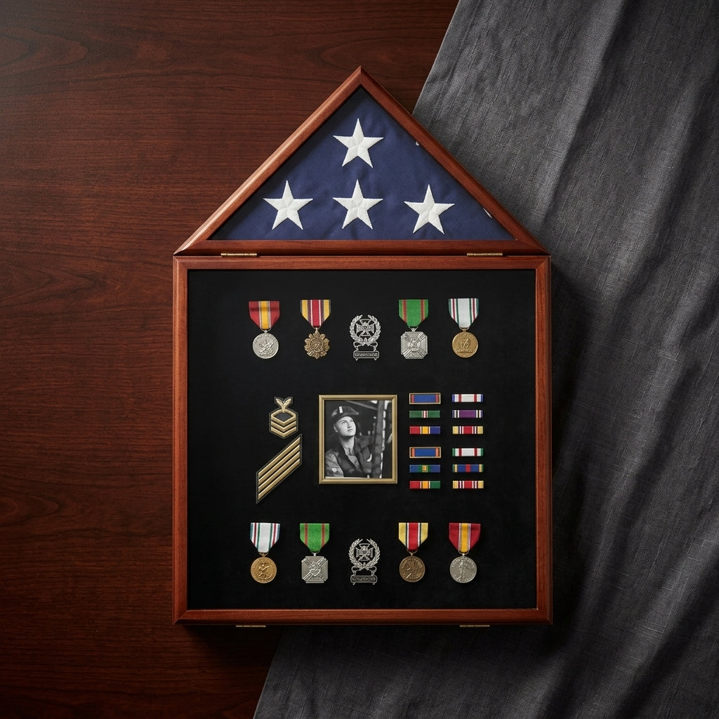 Flag and Badge display cases, Flag and Photo Frame, Medal display cases, Flag and Badge display cases, Flag and Photo Frame, The Military Gift Store, Flag and Medal Display Cases