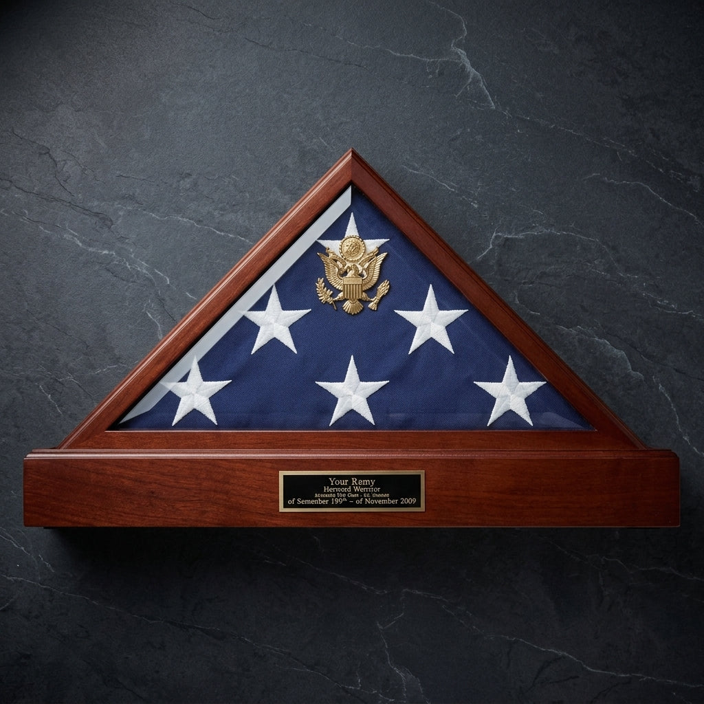 American Burial Flag Case, Burial Flag Display Case, Military Burial Flag Case, Veteran Flag Display Case, Funeral Flag Display Case, American Flag Memorial Case, US Flag Display Case, Triangle Flag Display Case, Military Memorial Flag Case, Burial Flag Holder, veteran memorial gifts, military keepsake display case, patriotic memorial display
retired military gift ideas, military honor display case, memorial shadow box for veterans, USA flag preservation case, military remembrance gifts