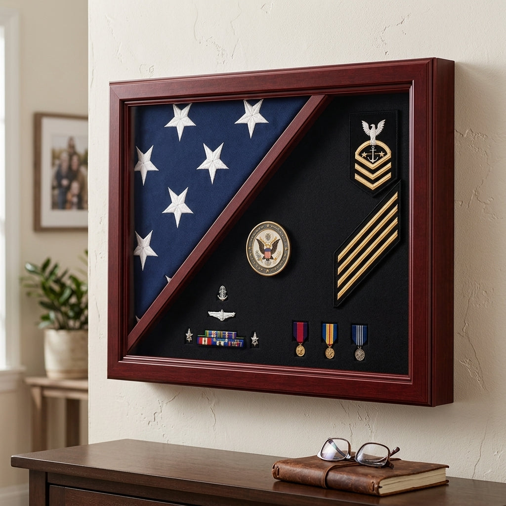 Navy Blue Velvet, Navy Blue Velvet Display, Navy Blue Velvet Background, Navy Blue Velvet Fabric, Navy Blue Velvet Lining, Premium Navy Blue Velvet, Military Navy Blue Velvet, Velvet Display Background, Navy Blue Display Fabric, Blue Velvet Interior, Navy Blue Velvet Shadow Box, Military Medal Display, Veteran Memorabilia Display, Flag and Medal Display Case, Military Keepsake Case, Memorial Display Box, Premium Velvet Display, Patriotic Display Case, Military Awards Display