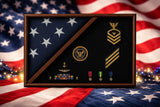 Navy flag display case, Navy flag and medal display case, Military flag display case Navy, 5x9.5 Navy burial flag case, Navy retirement flag case, Navy memorial flag display case, Navy medals and flag shadow box, Large Navy flag display case, Navy veteran flag case, Navy ceremonial flag case, Navy service flag and medal display, Wooden Navy flag display box, Navy heirloom flag case, Navy tribute flag display case, Navy honor guard flag case