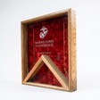 Semper fi Flag Display Case, Semper fidelis flag display cases, , The Military Gift Store, Burial Flag Cases