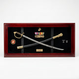 Navy Sword Display Case, Naval Sword Display Case, US Navy Sword Display Case, Navy Officer Sword Display, Navy Ceremonial Sword Case, Military Sword Display Case Navy, Navy Sword Shadow Box, Navy Keepsake Display Case, Navy Retirement Sword Display, Navy Presentation Sword Case, US Navy Veteran Sword Display, Naval Officer Sword Shadow Box, Navy Retirement Keepsake Case, Military Naval Sword Frame, Navy Service Sword Display, Veteran Navy Memorabilia Display, Navy Award and Sword Display Case
