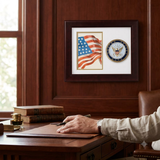 United States Navy Vertical Picture Frame by Flags Connections, , The Military Gift Store, Awards Display Cases, Awards Display Frames (62)