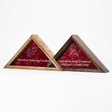 Operation Iraqi Freedom w/map of Iraq, Operation Iraqi Freedom w/map of Iraq Flag Case, The Military Gift Store, Triangle flag display