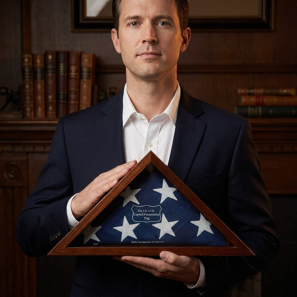 Capitol Flag Case, Capitol Flag Display Case, 3' x 5' Flag Case, 3x5 Flag Display Case, American Flag Display Case, Military Flag Display Case, Burial Flag Display Case, Veteran Flag Display Case, Memorial Flag Case, Wooden Flag Display Case, Capitol Flag Display, U.S. Capitol Flag Case, Veteran Memorial Display, Military Keepsake Case, Patriotic Flag Display, American Flag Keepsake, Military Tribute Display, Folded Flag Display Case, Military Memorial Gift, Veteran Recognition Gift