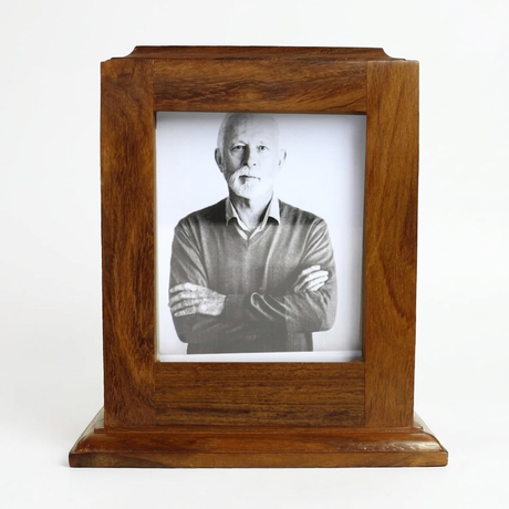 Portrait Urn with Photo Total Size 7"x7"x8", , The Military Gift Store, Army Flag Display Cases (64)
