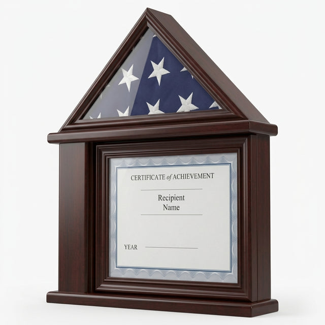 Flag Display Case Certificate & Document Holder Frame, Military Shadow Box, Flag Display Case Certificate & Document Holder Frame, The Military Gift Store, Awards Display Cases, Awards Display Frames (62)