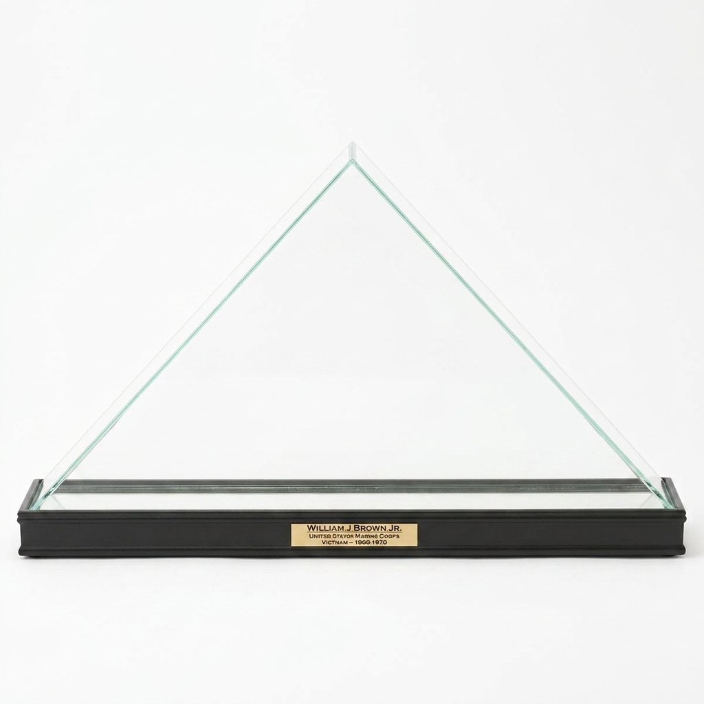 Replacement Glass for Triangle Flag Case, Triangle Flag Case Replacement Glass
