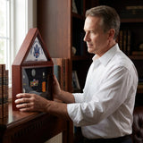 USCG Flag Display Case, Coast Guard Flag Display Case, Capitol Flag Presentation Case, USCG Shadow Box, Military Flag Display Case, Coast Guard Memorial Flag Case, Veteran Flag Shadow Box, American Flag Presentation Case, USCG Retirement Display Case, Coast Guard Flag Presentation Box, Coast Guard retirement gift, USCG veteran memorial display, military honor display case, patriotic keepsake shadow box, Coast Guard commemorative frame, armed forces memorial case, veteran tribute display box