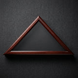 Cherry Wood Triangle Flag Display Case, 3x5 Flag Display Case, 3' x 5' Flag Display Case, Triangle Flag Display Case, American Flag Display Case, Cherry Flag Display Case, Wooden Flag Display Case, Military Flag Display Case, Veteran Flag Display Case, Memorial Flag Display Case, Folded Flag Display Case, USA Flag Display Case, Flag Shadow Box, Flag Display Cabinet, Patriotic Flag Display Case, Veteran Memorial Gift, Military Retirement Gift, Army Flag Display Case, Navy Flag Display Case