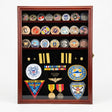 Challenge Coin / Medals / Pins / Badges / Ribbons / Insignia / Buttons Display Case, Challenge Coin / Medals / Pins / Badges /  Buttons Display Case, The Military Gift Store, Display Case Accessories, Flag and Medal Display Cases, Sword Display Products