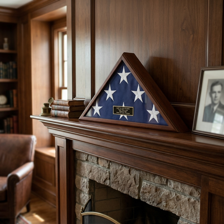 Flags Connections Veteran Flag Case, Veteran Flag Display Case, , The Military Gift Store, Flag Display cases