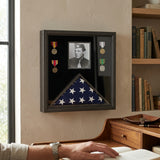 Military Photo Flag and Medal Display Case, Flag Photo and Medal Display Case, Military Shadow Box with Photo Flag and Medals, Flag and Medal Display Case with Photo Frame, Military Display Case for Flag Photo and Medals, Veteran Photo Flag Display Case, Burial Flag Photo and Medal Display Case, Military Memorial Display Case with Photo, Armed Forces Flag Medal and Photo Case, Service Tribute Flag Display with Picture, Buy Military Photo Flag and Medal Display Case, Best Flag Medal and Photo Display Case