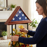 Flag Connections Tri-column Display Stand, , The Military Gift Store, Flagpole Kits, Flagpoles, Flag Pole Parts (4)