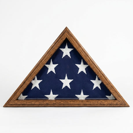 Small 3x5 Flag Display Case, Solid Oak Flag Display Case, 3x5 American Flag Display Case, Wooden Flag Display Case, Oak Wood Flag Case, Military Flag Display Case, Veteran Flag Display Case, Memorial Flag Display Case, Folded Flag Display Case, Triangle Flag Display Case, American made solid oak flag display case, Small wooden military flag display box, Folded flag shadow box display, Solid oak memorial flag frame, Flag keepsake display case, Military remembrance flag display