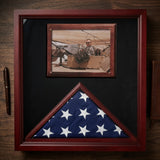 5x8 Flag shadow case, Flag & Photo Display Cases, , The Military Gift Store, Flag and Picture frame