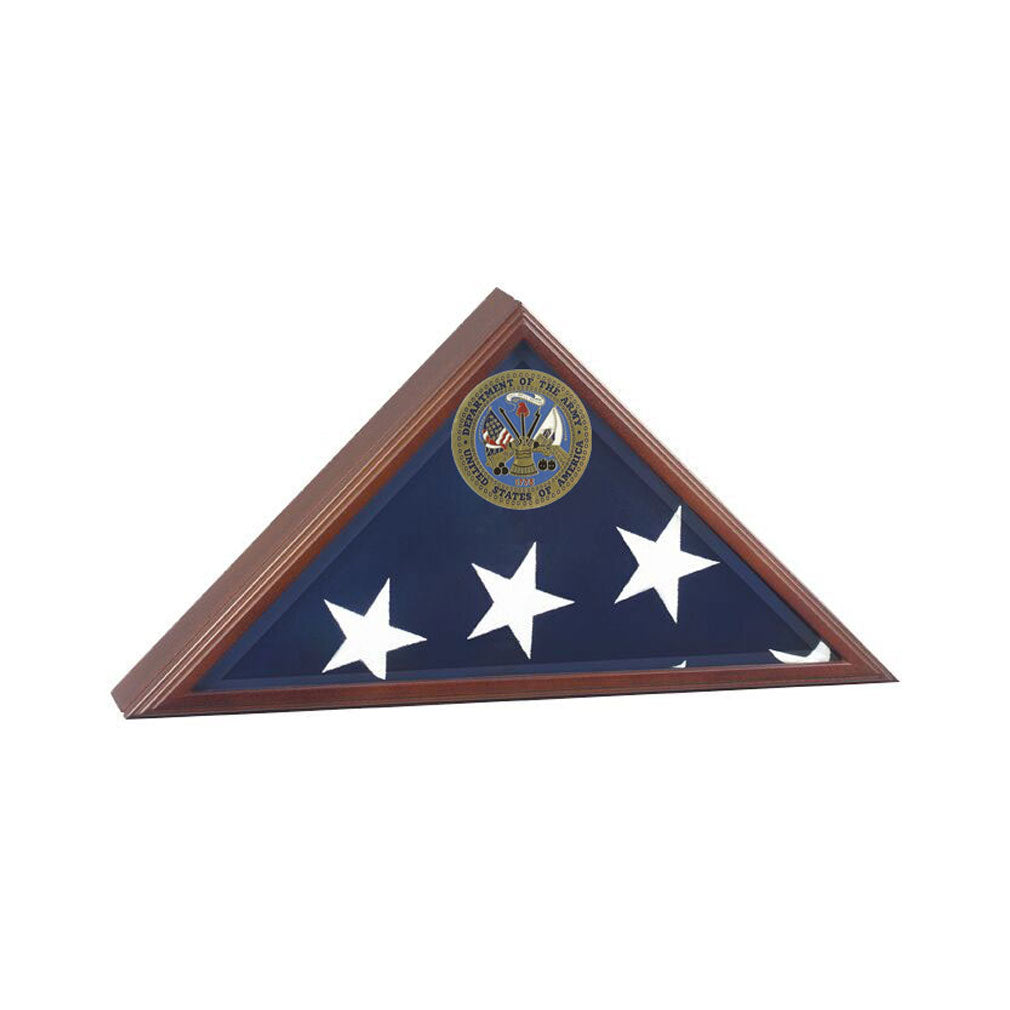 Extra Large American Burial Flag Case, Extra Large Vice Presidential Flag Case, Extra Large American Burial Flag Case, Large Presidential Flag Case, The Military Gift Store, 5' X 9' Flag Case