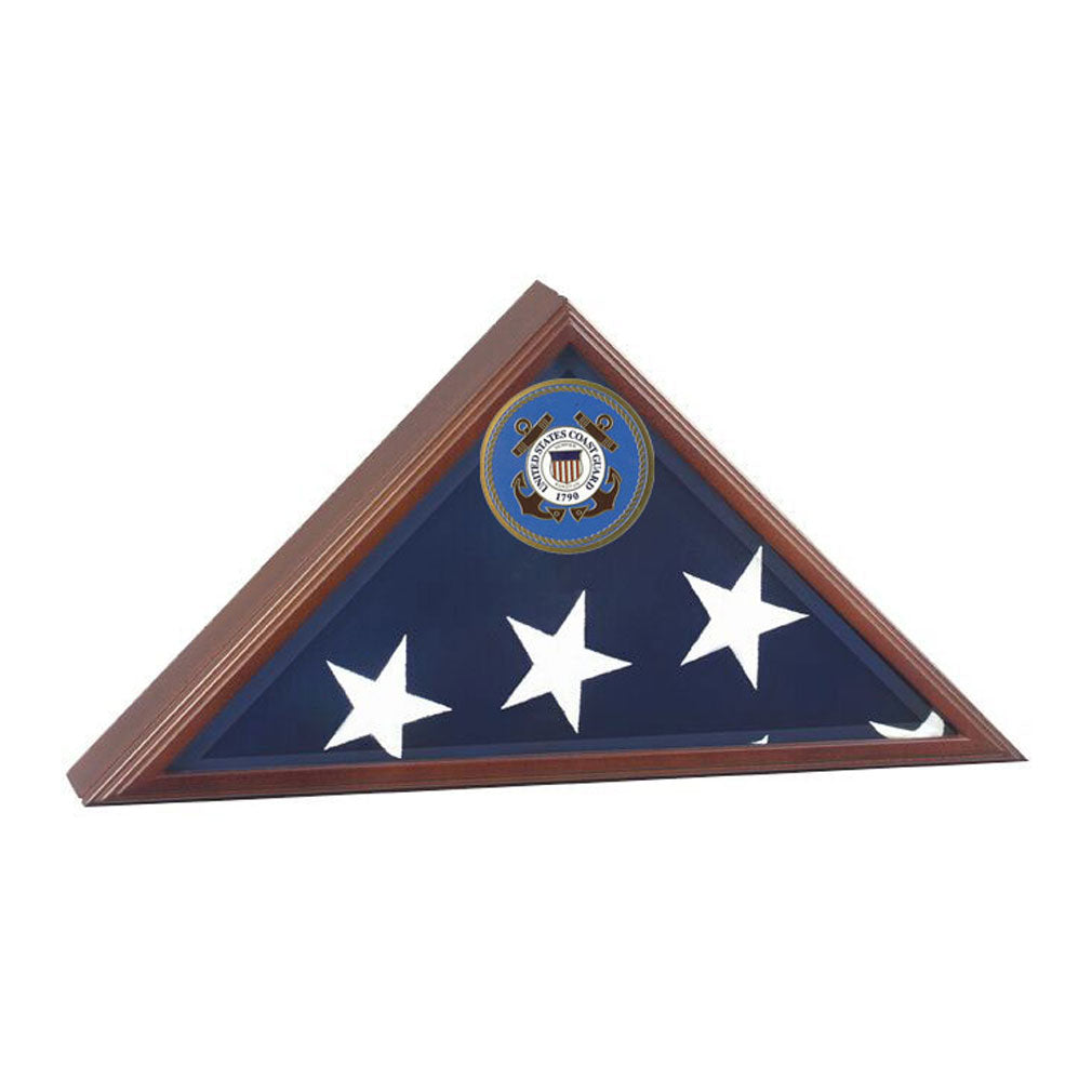 Extra Large American Burial Flag Case, Extra Large Vice Presidential Flag Case, Extra Large American Burial Flag Case, Large Presidential Flag Case, The Military Gift Store, 5' X 9' Flag Case