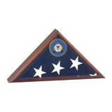 Extra Large American Burial Flag Case, Extra Large Vice Presidential Flag Case, Extra Large American Burial Flag Case, Large Presidential Flag Case, The Military Gift Store, 5' X 9' Flag Case