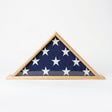 Ceremonial Flag Display Triangle, , The Military Gift Store, Flag Case, Burial Flag Shadow Case, Flag display, Casket Flag display Cases