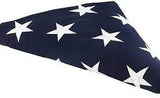 Folded American flag for case, Profetional folded flag, Flag for flag case, Triangle folded flag 