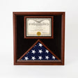 Award and flag display case - wall mounting, , The Military Gift Store, American Flag Frames (43)