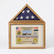 Flag display case - Flag shadow box, flag and medals Case, , The Military Gift Store, American Flag Frames (43)