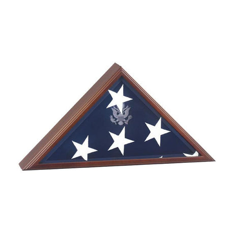 Extra Large American Burial Flag Case, Extra Large Vice Presidential Flag Case, Extra Large American Burial Flag Case, Large Presidential Flag Case, The Military Gift Store, 5' X 9' Flag Case