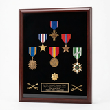 Medal Case - Wood shadow box, Shadow box to show all of your med, , The Military Gift Store, Medal Display Case