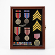 Medal Display Case Award Shadow Box, with glass door, , The Military Gift Store, Flag Display cases (71)