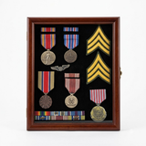 Medal Display Case Award Shadow Box, with glass door, , The Military Gift Store, Flag Display cases (71)