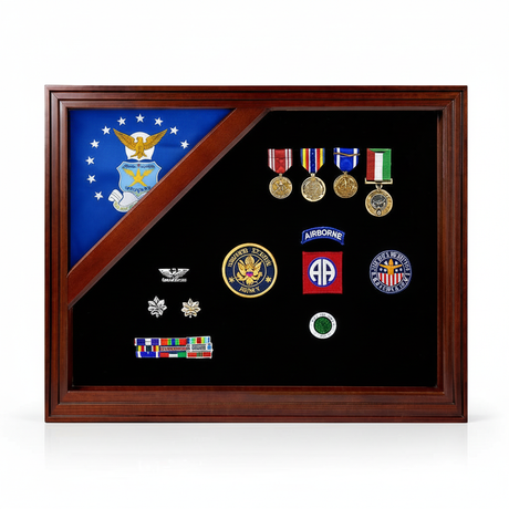 Air Force flag display case 3x5, best seller Air Force flag case 3ft x 5ft, military Air Force flag display case wood, Air Force memorial flag display case 3x5, 3x5 Air Force flag case for veterans, Air Force flag case with glass front 3x5, triangular Air Force flag display case wood, Air Force flag shadow box with certificate holder, wall mount Air Force flag display case 3x5, Air Force flag case with pedestal base