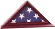 3'x5' Flag Display Case, Shadow Box (Not for Burial Funeral Flag), Solid Wood, Cherry Finish