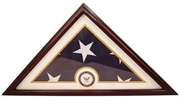 Navy Flag Display Small Case Box, 5x9 Burial, , The Military Gift Store, Awards Display Cases, Awards Display Frames (62)
