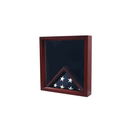 Air Force Flag, Medal Display Case, Flag Shadow Box - Fit 5' x 9.5' Casket Flag. - The Military Gift Store
