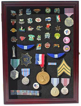 Collector Medal/Lapel Pin Display Case Holder