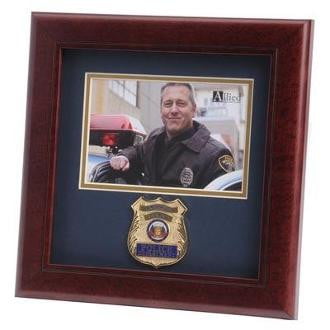 Police Officer Horizontal Picture Frame