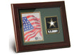 Flag Connections Go Army Medallion Portrait Picture Frame, 4 by 6-Inch. - The Military Gift Store