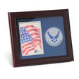 U S Aim High Air Force Medallion 4 by 6 inch Portrait Picture Frame