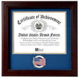 Patriotic Certificate of Achievement Frame