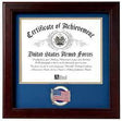 Patriotic Certificate of Achievement Frame